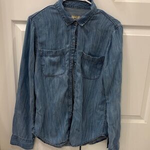 Abercrombie & Fitch Blue Button Down Shirt